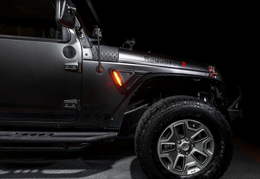 Jeep Wrangler JK Oracle Sidetrack LED Lighting System