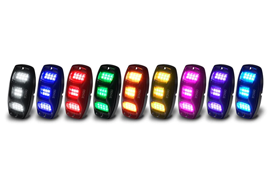 Oracle ColorShift RGB With Underbody Wheel Well Rock Light Kit, 4 PCS
