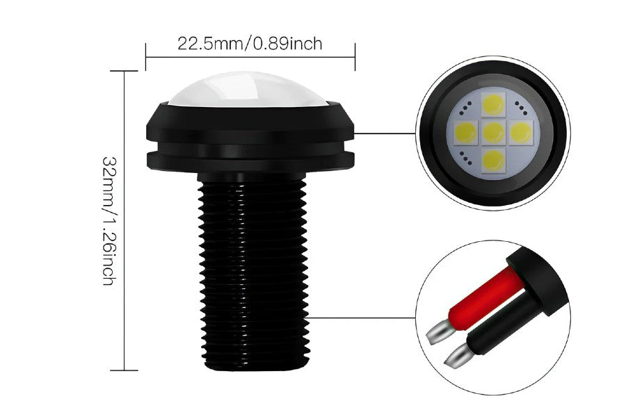 Oracle  LED Puddle Light Upgrade For Off-Road Side Mirror Ditch Lights - Pair Bronco 21+