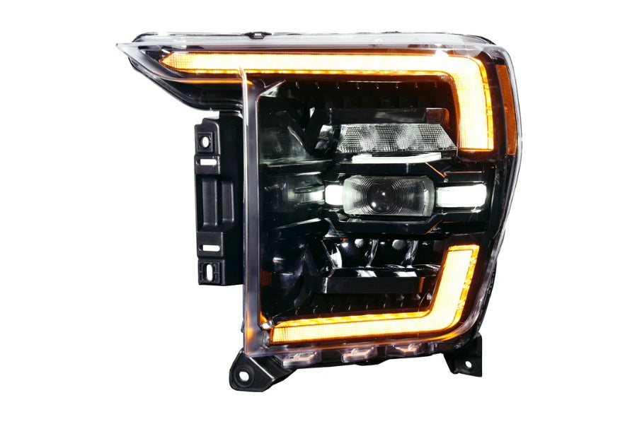 2021+ Ford F150 OLM Infinite Series Headlights - Amber DRL