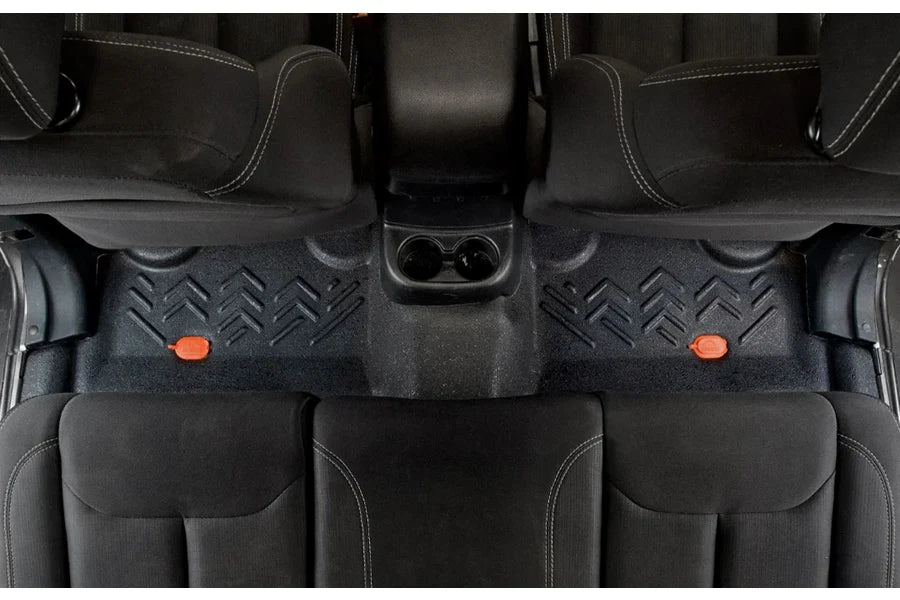 Jeep Wrangler JK 4-Door ArmorLite Front and Rear Flooring Kit, Mesa Smoke