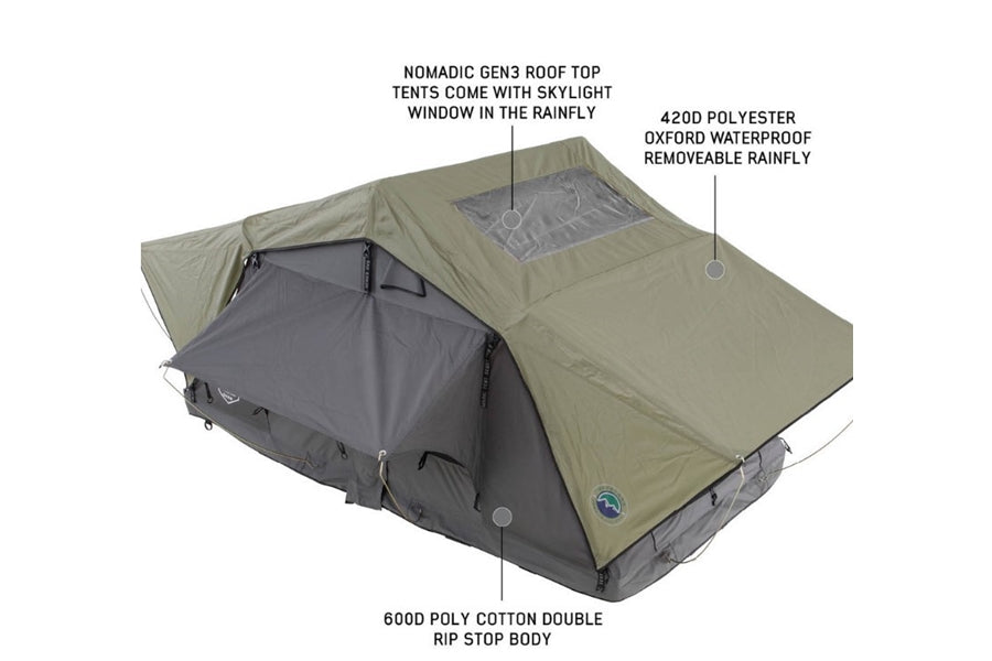 Overland Vehicle Systems Nomadic 2 Standard Roof Top