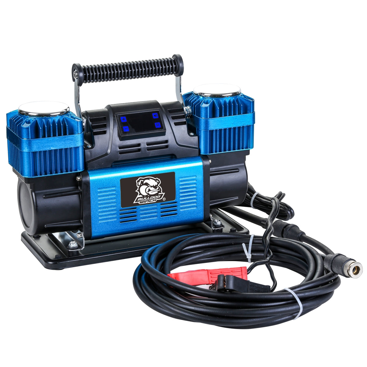 Bulldog Winch Twin Head Portable Compressor (150PSI)