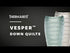 Thermarest Vesper 20F/-6C Quilt, Long - Vapor