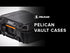Pelican Vault V100 Small Pistol Case - Black