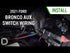 2021-25 Ford Bronco Diode Dynamics Stage Series SS3 LED Ditch Light Kit - Pro White Combo