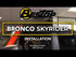 Bestop Skyrider for Hardtop, Black Diamond - Bronco 4dr