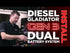 Jeep Gladiator JT 3.0L Diesel Genesis Offroad Dual Battery Kit