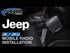 Jeep Wrangler JK Rugged Radios Two Way GMRS Mobile Radio Kit - 25 Watt