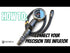APEX Precision Tire Inflator w/90 PSI gauge