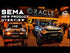 2021-25 Ford Bronco Oracle Integrated Windshield Roof LED Light Bar System, Carbonized Grey
