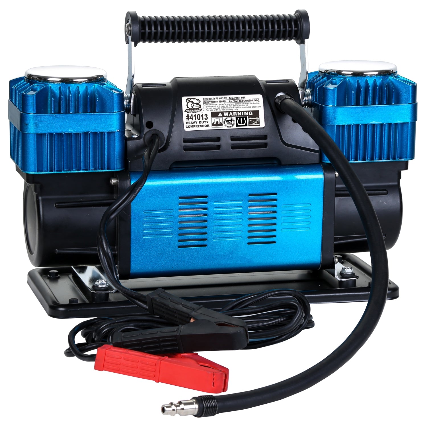 Bulldog Winch Twin Head Portable Compressor (150PSI)