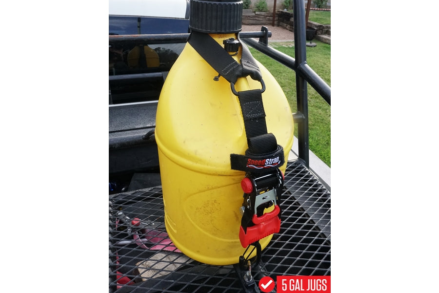 Speed Strap Fuel Jug Tie Down