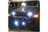 Jeep Wrangler JK, TJ & CJ Quake LED 7in Headlights/Fog Lights - White and Amber Turn Signals