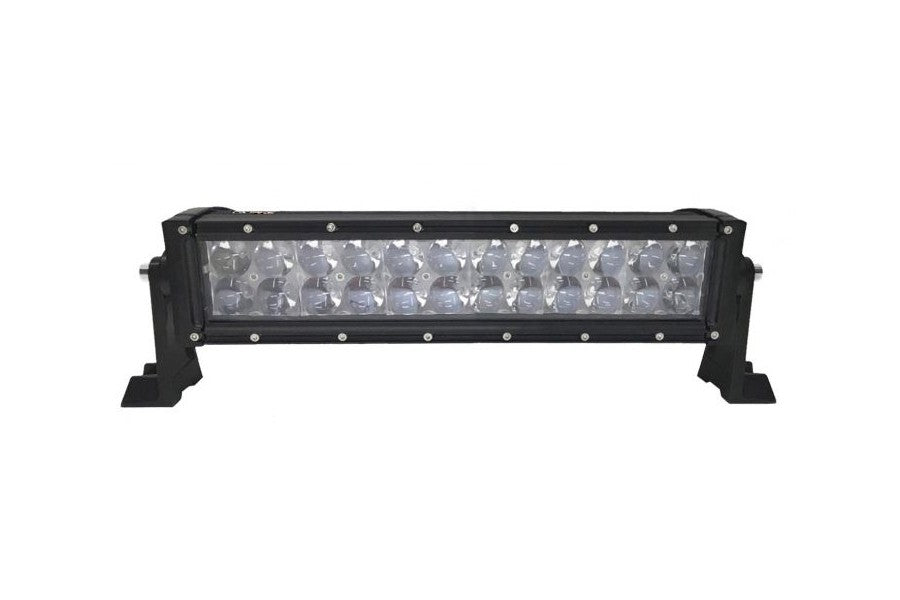 Quake LED Dual Row 13.5in Lightbar - Quad Lock/Interlock - Ultra Accent Series