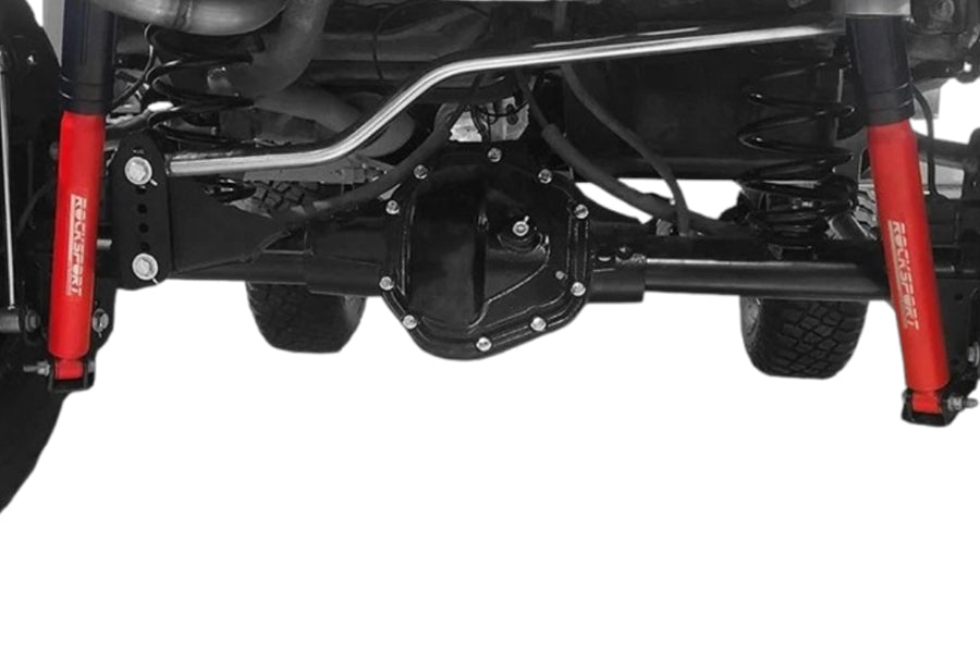2007-18 Jeep Wrangler JK MetalCloak RED RockSport Long Travel Shocks, Rear