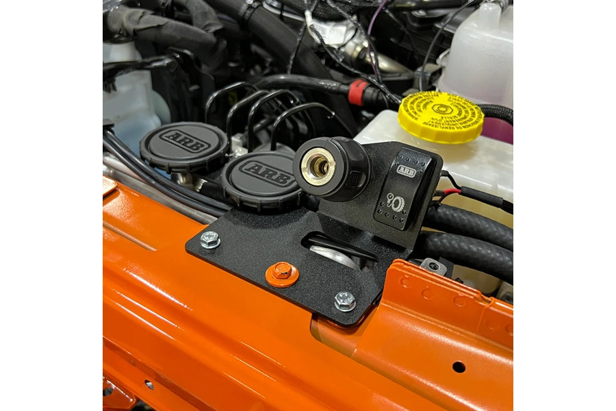 2018-25 Jeep Wrangler JL, 2020-25 Gladiator Grimm Offroad ARB Brushless Twin Compressor Mounting Kit