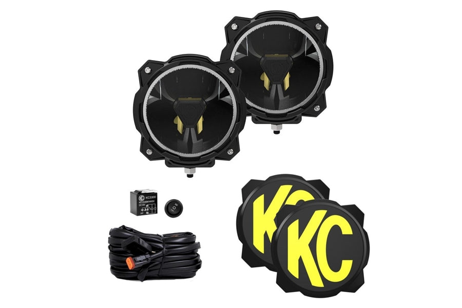 KC HiLiTES Gravity Titan LED Light Kit (Wide-40 Beam)
