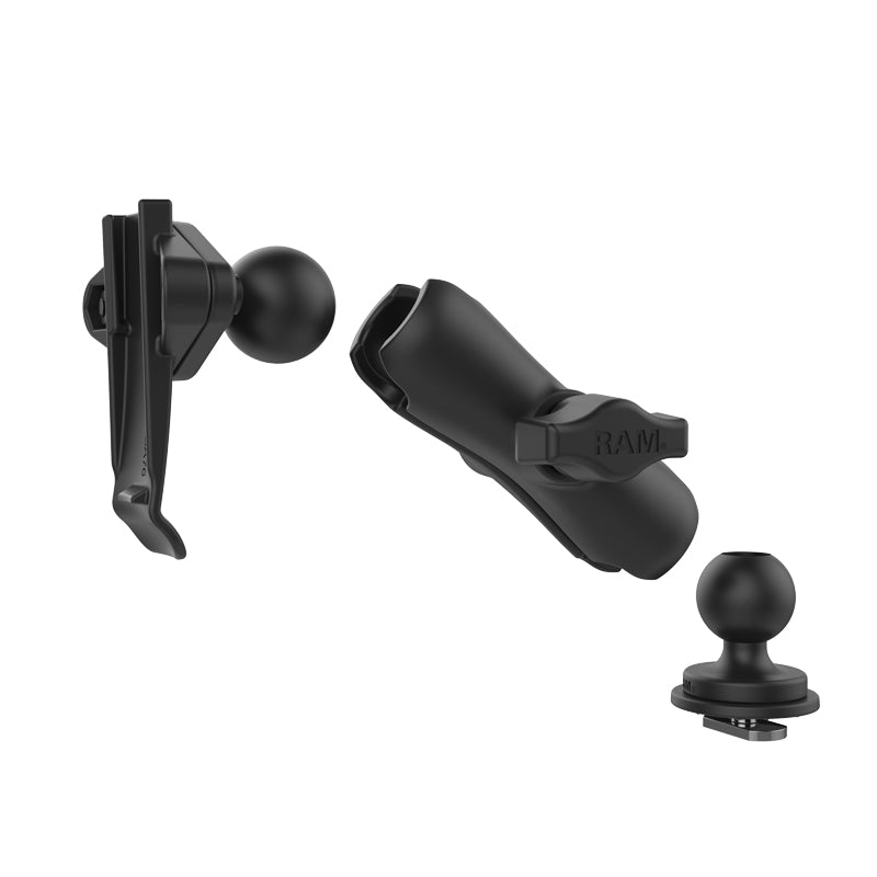 RAM Mounts Track Ball Double Ball Mount w/ Garmin Spine Clip Holder