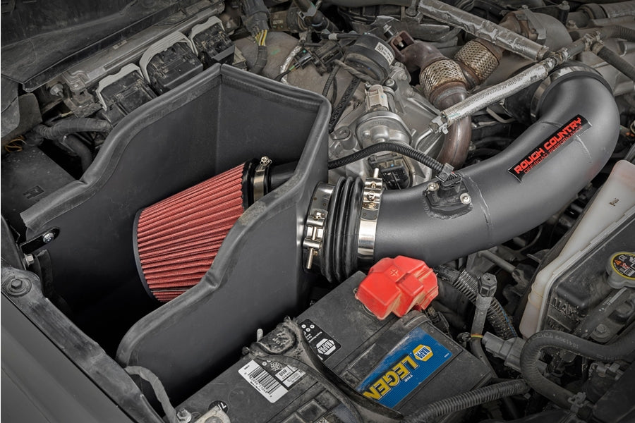 Rough Country 6.7L Cold Air Intake W/Prefilter, Super Duty