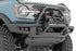 Rough Country High Winch Mount w/ PRO9500S Winch and 20in DRL Light Bar - Bronco 2021+