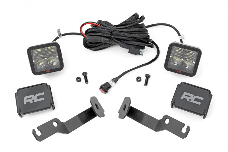 Rough Country Low-Profile Led Light Ditch Light Kit Spectrum Series,  - Tacoma