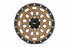 Rough Country 87 Series Wheel,17x8.5 5x5 - Bronze/Black - JT/JL/JK