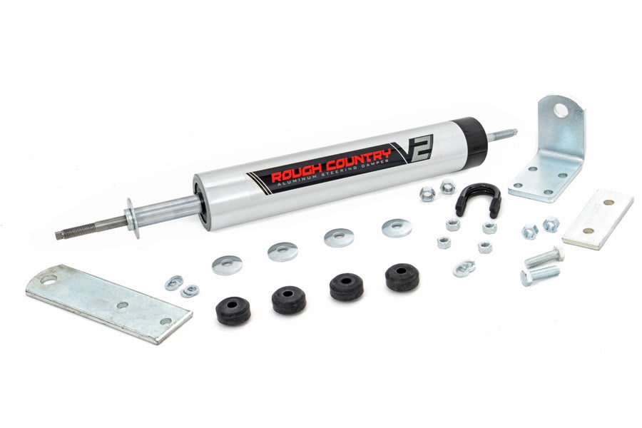 Rough Country V2 Steering Stabilizer - Ranger 2WD/4WD