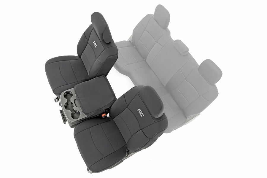 Rough Country Bucket Seat Covers, Front - Ram 2500