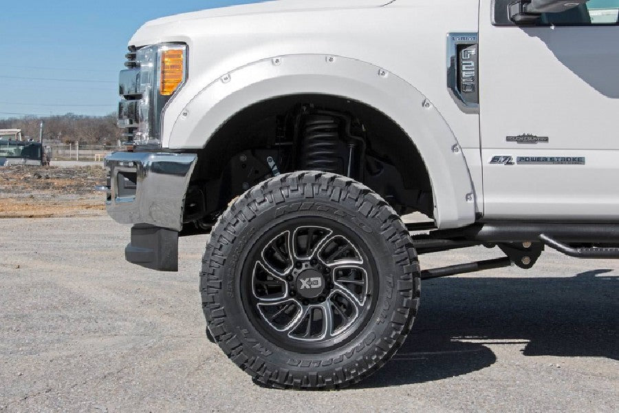 Rough Country Pocket Fender Flares - 2017+ Ford F250/F350 Super Duty