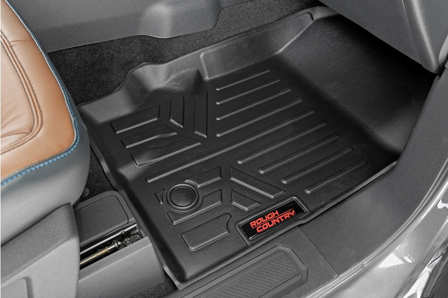 Rough Country Front/Rear Floor Mats - Bronco 2021+ 4dr
