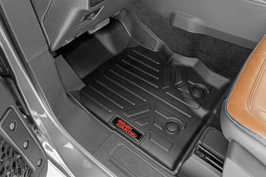 Rough Country Front/Rear Floor Mats - Bronco 2021+ 4dr