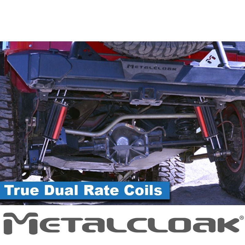 Jeep Wrangler JK 2007-2018, MetalCloak True Dual Rate Coils, Rear, 2-Door 3.5in and 4-Door 2.5in Lift, view 3