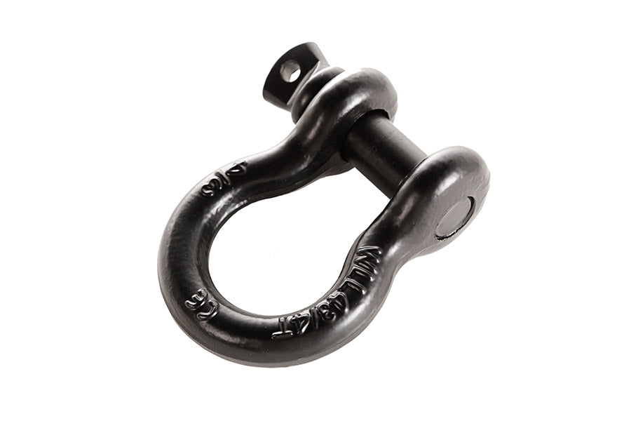 Rugged Ridge D-Ring Shackle, 3/4in - Black