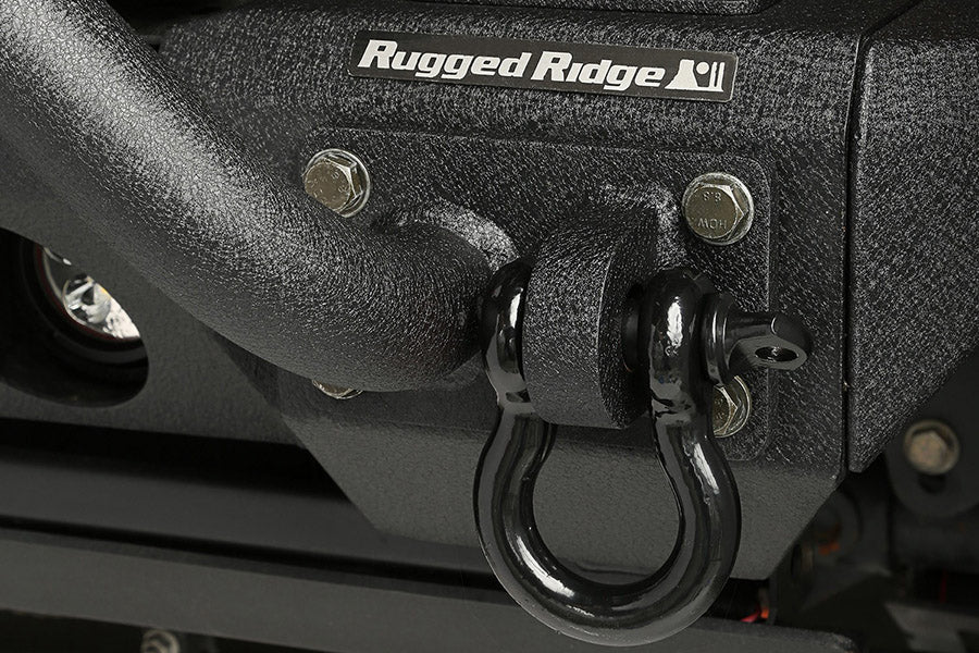 Rugged Ridge D-Ring Shackle, 7/8in Black