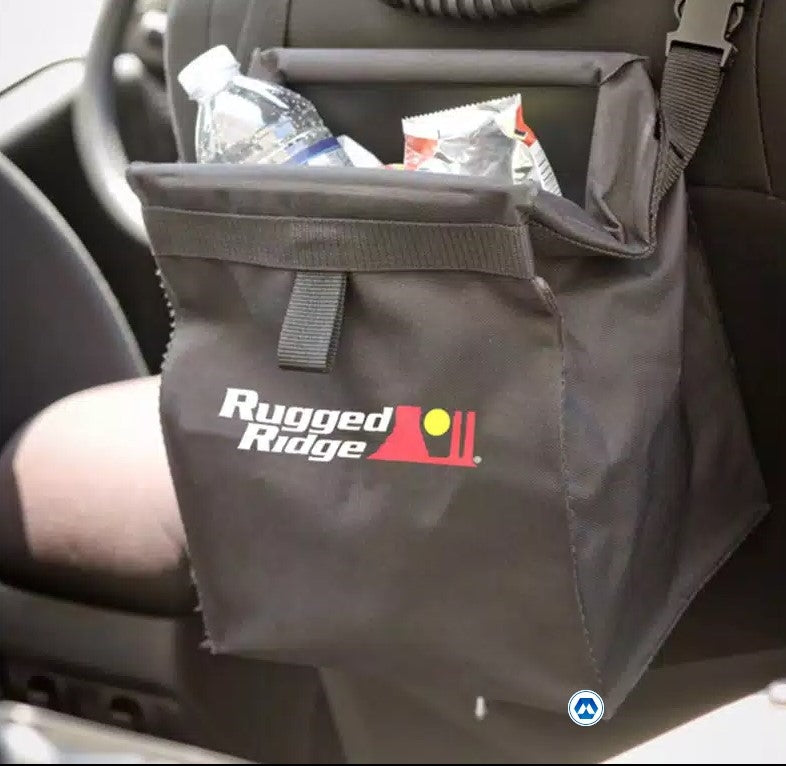 Rugged Ridge Removable Back Seat Trash Bin