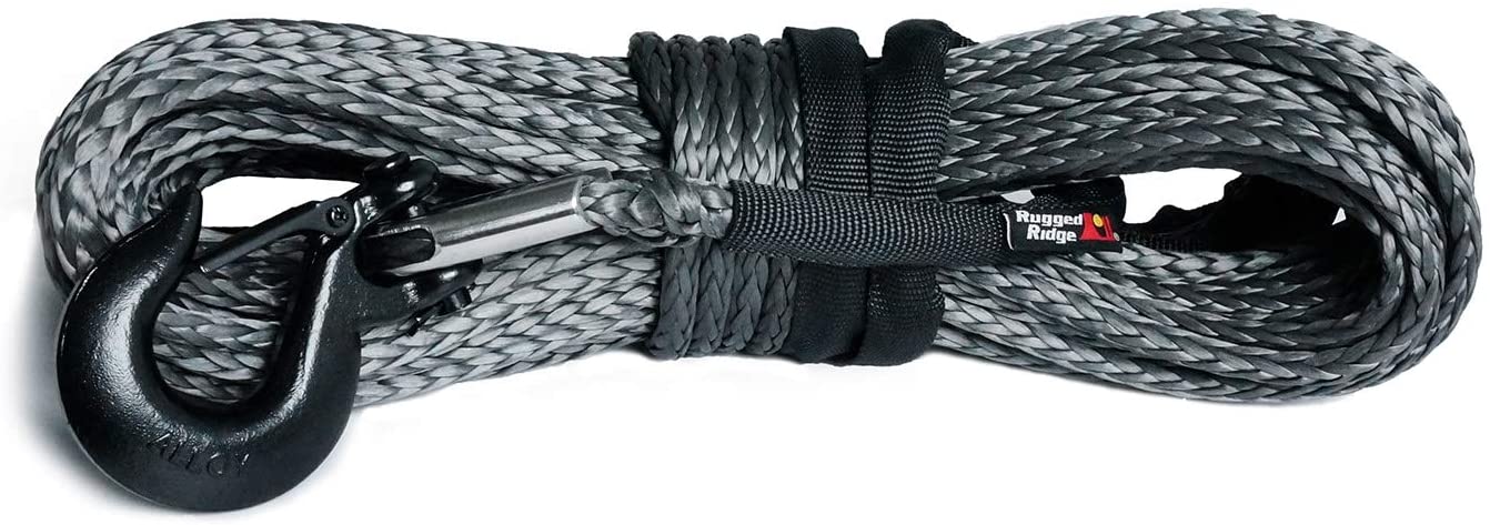 Rugged Ridge Synthetic Winch Line 23/64in x 100ft