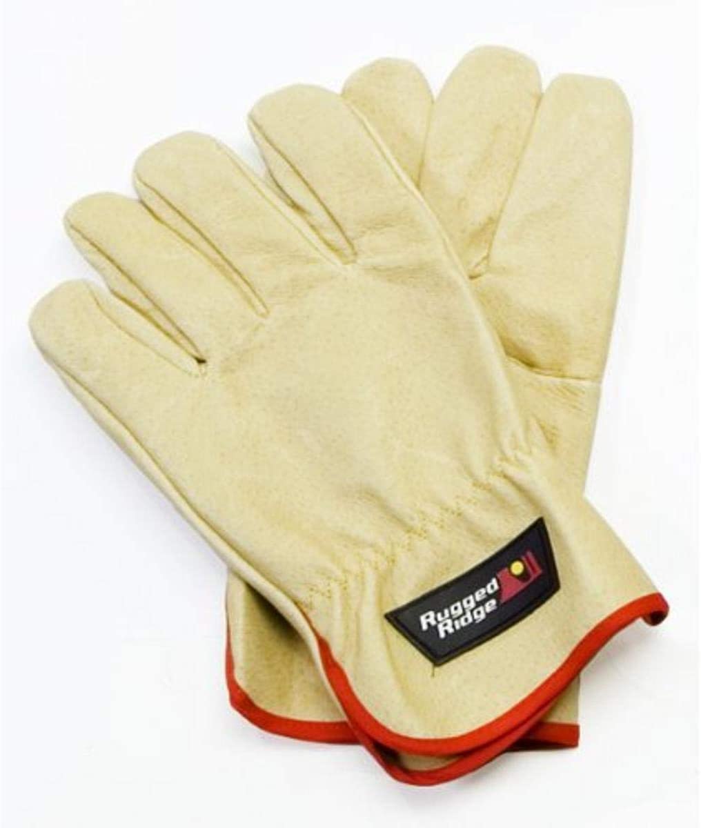 Rugged Ridge Recovery Gloves, Leather