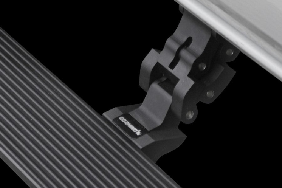 2015-19 Chevrolet Silverado 2500 HD Extended Cab Go Rhino E-Board E1 Electric Running Board Kit - Textured Black Finish