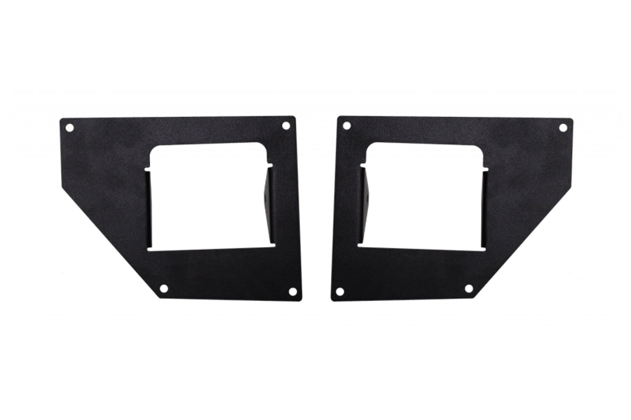 Go Rhino BRJ40 Light Plates for Straight End Caps (4in) - JK