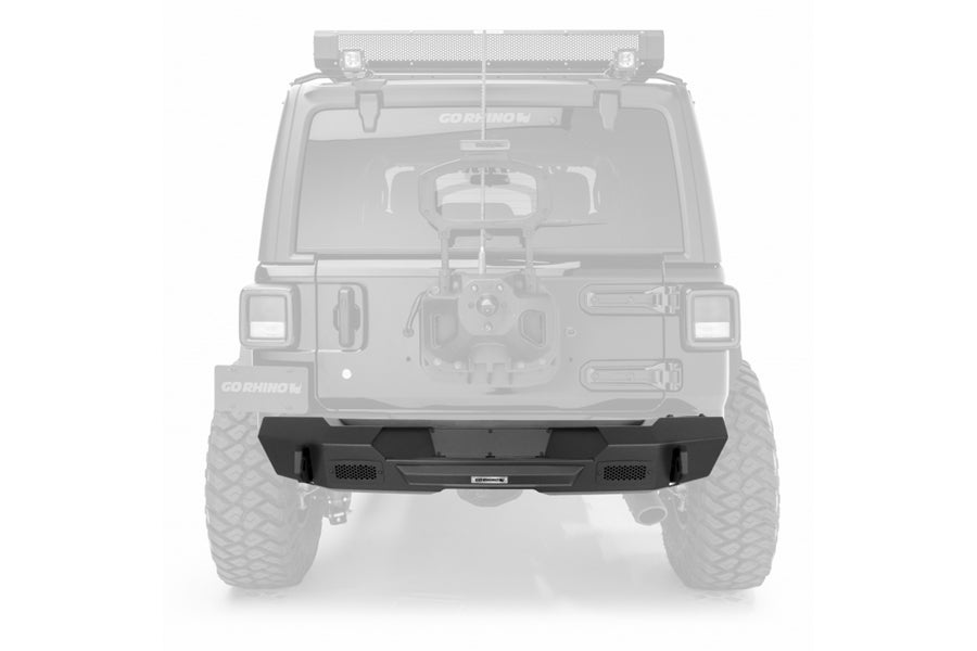 Jeep Wrangler JK Go Rhino Trailline Rear Stubby Bumper