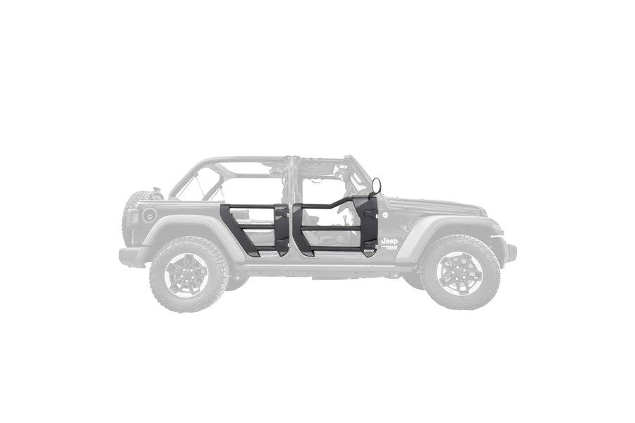 Jeep Wrangler JK Go Rhino Trailline Tube Doors - Front