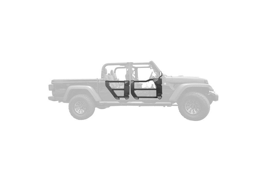 Jeep Wrangler JL & Gladiator JT Go Rhino Trailline Tube Doors - Front