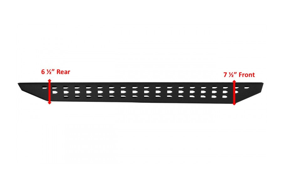 Go Rhino RB20 Running Boards - 57in long, Boards Only, Angled, Textured Black - Bronco 2dr 2021+