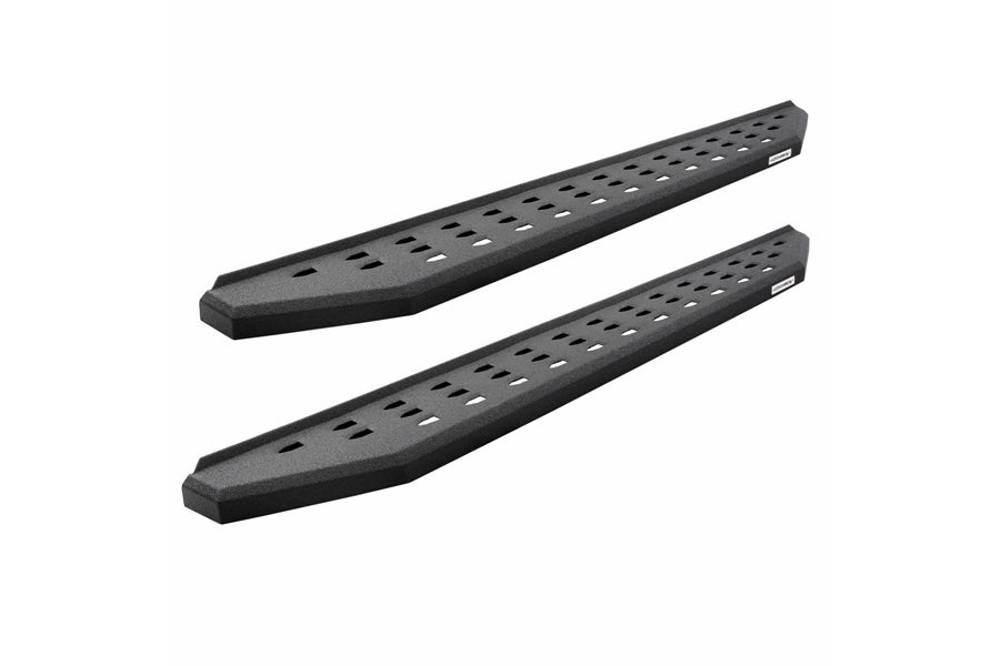 2005-23 Toyota Tacoma Double Cab Go Rhino RB20 Running Boards - Complete Kit + 2 pair RB20 Drop Steps