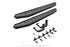 Jeep Wrangler JK 2-Door Go Rhino RB20 Running Boards w/ Mounting Brackets - Bedliner Coat - Pair