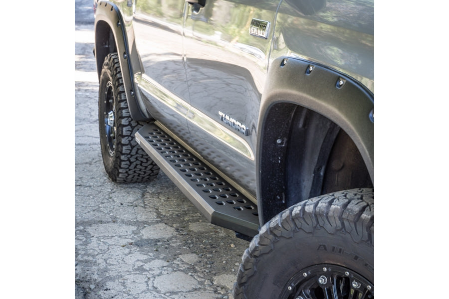 Jeep Wrangler JK 2-Door Go Rhino RB20 Running Boards, No Drop Steps - Textured Black