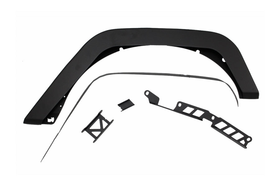 Go Rhino Trailline 3in Wide Steel Rear Fenders - JK