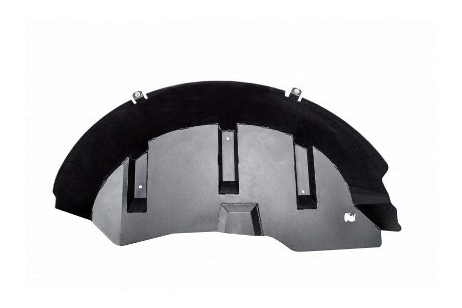 Jeep Wrangler JK Go Rhino Rear Inner Fender Liners, Textured Black