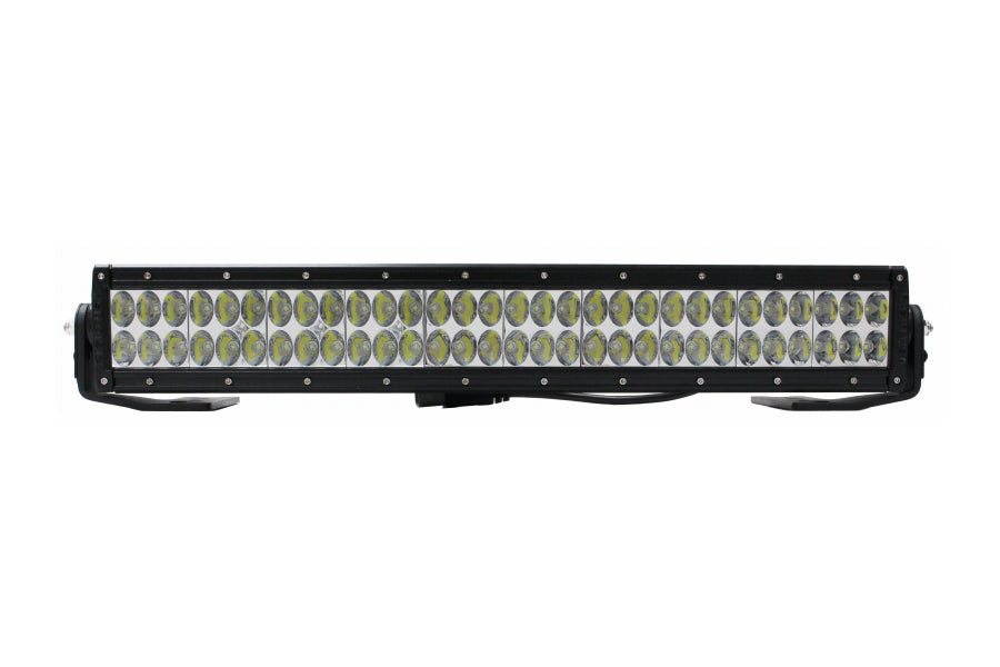 Jeep Wrangler JL & Gladiator JT Go Rhino 20in Double Row LED Light Bar Center Hood Mount